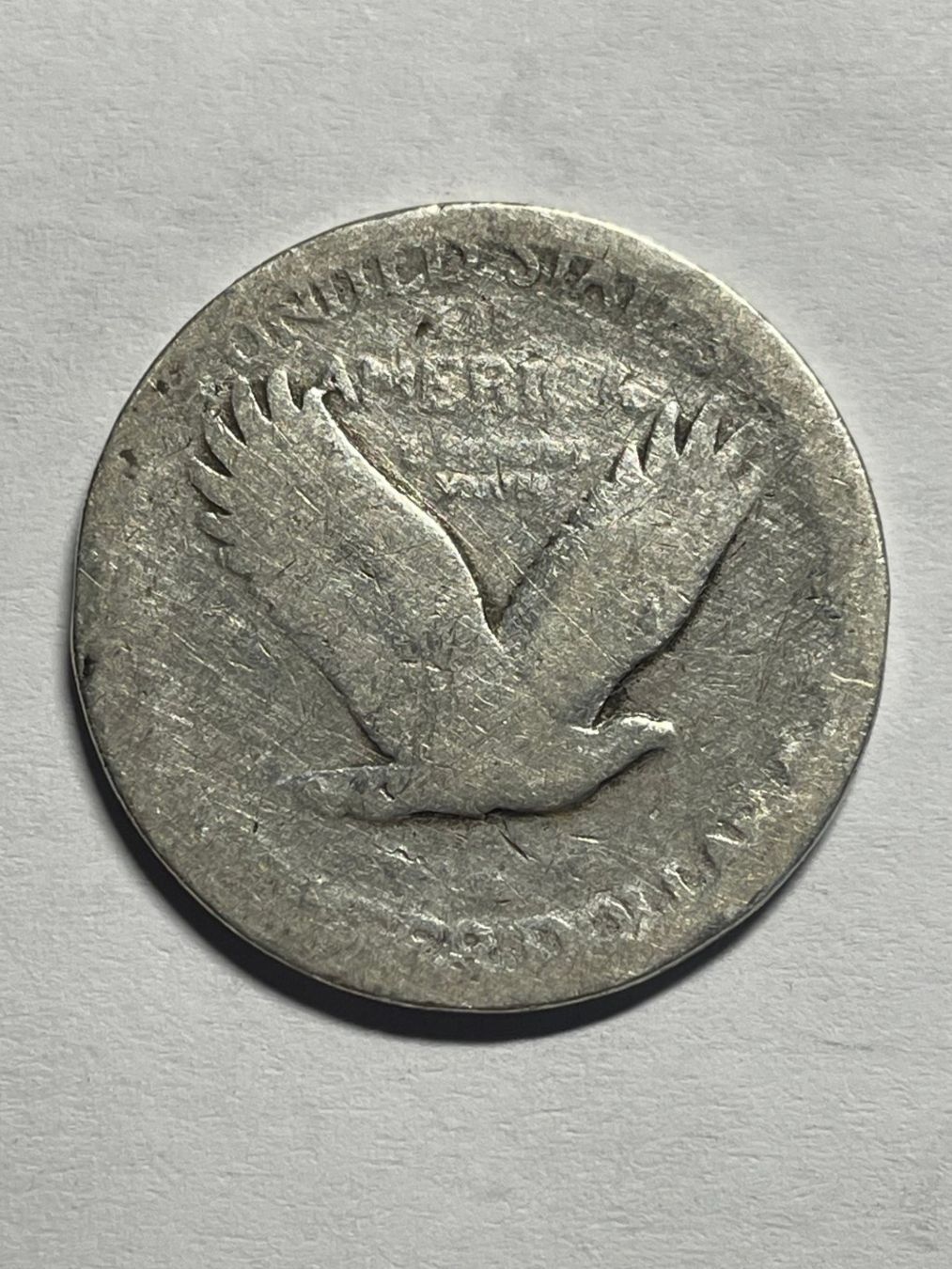 Tutti le monete: (89) Standing Liberty Quarter (1916 oder 1926) – Usato da Aesch BL venduto da masmusgo 1