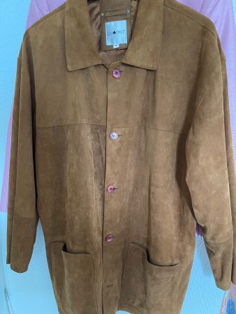 Schicke Wildlederjacke, Grösse M, Herbstjacke