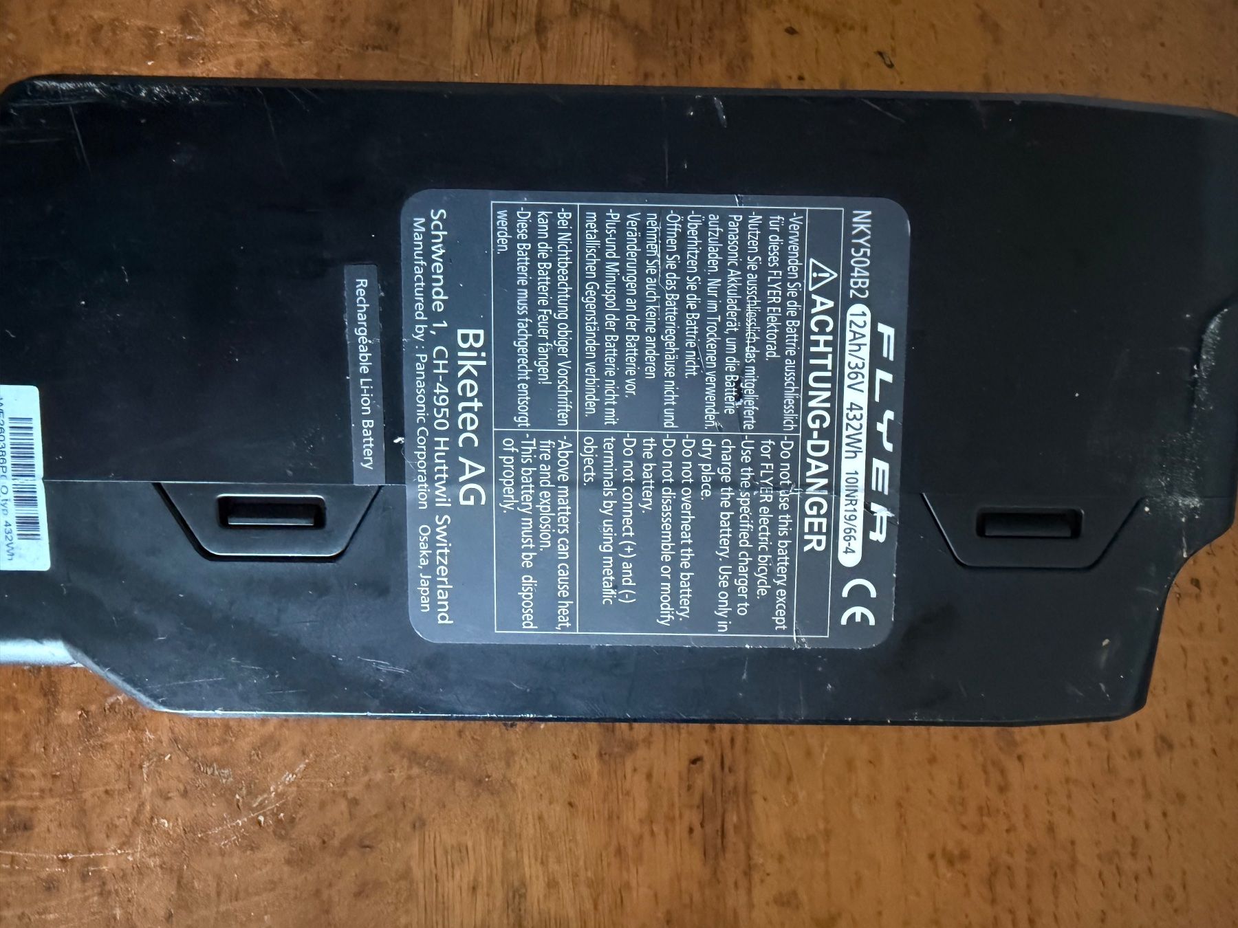 Flyer Batterie: Flyer-Akku 432Wh – Usato da Richterswil venduto da Bechstein74
