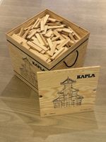 Kapla Holzbausteine 1000 Teile in Holzkiste neuwertig