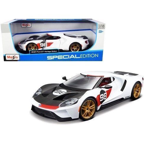 Ford Modellautos: FORD GT HERITAGE EDITION in 1:18 – Neu und originalverpackt aus Erlenbach im Simmental von Model_box 4