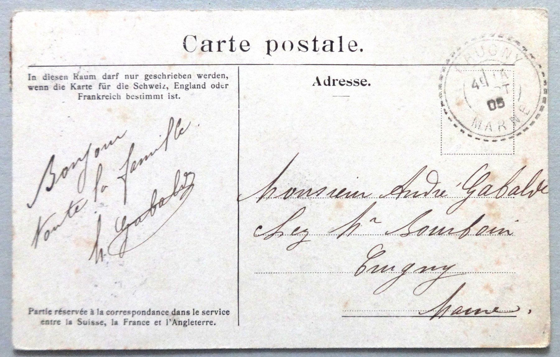 Cartoline postali: Montreux et la Dent du Midi – Usato da Fétigny venduto da Billy2miny 1