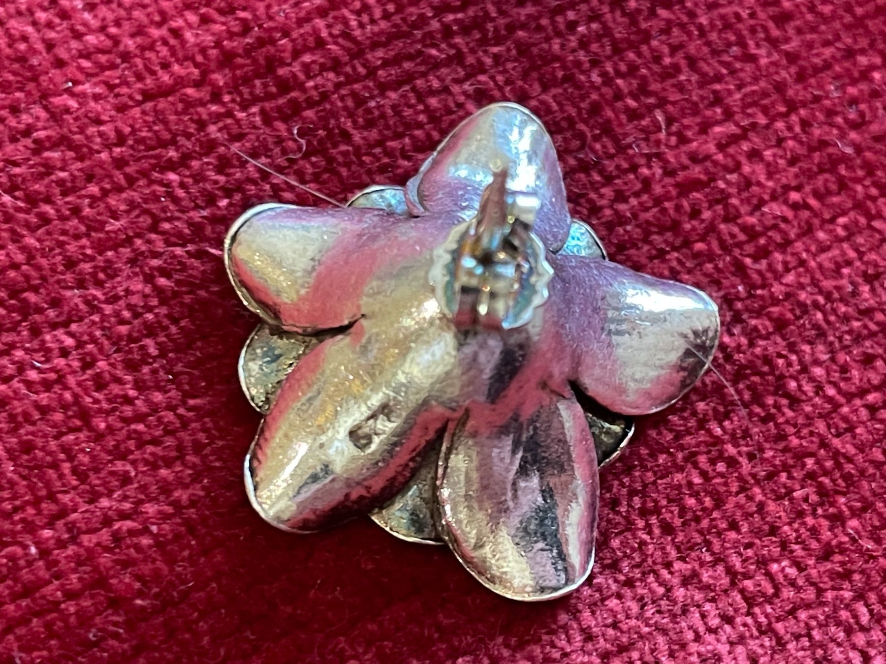 Orecchini pendenti & Orecchini a lobo: Blumenohrstecker aus 925er Silber – Nuovo (secondo la descrizione) da Biel/Bienne venduto da ilariareda 2