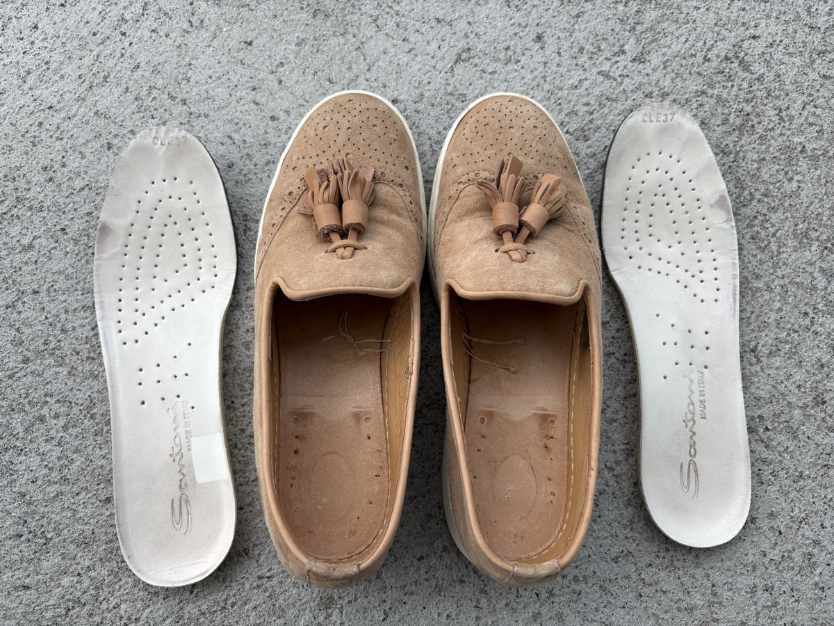 Santoni Damenschuhe: Santoni Loafer 37.5 Braun Leder – Gebraucht aus Zug von Zug-Queen 3