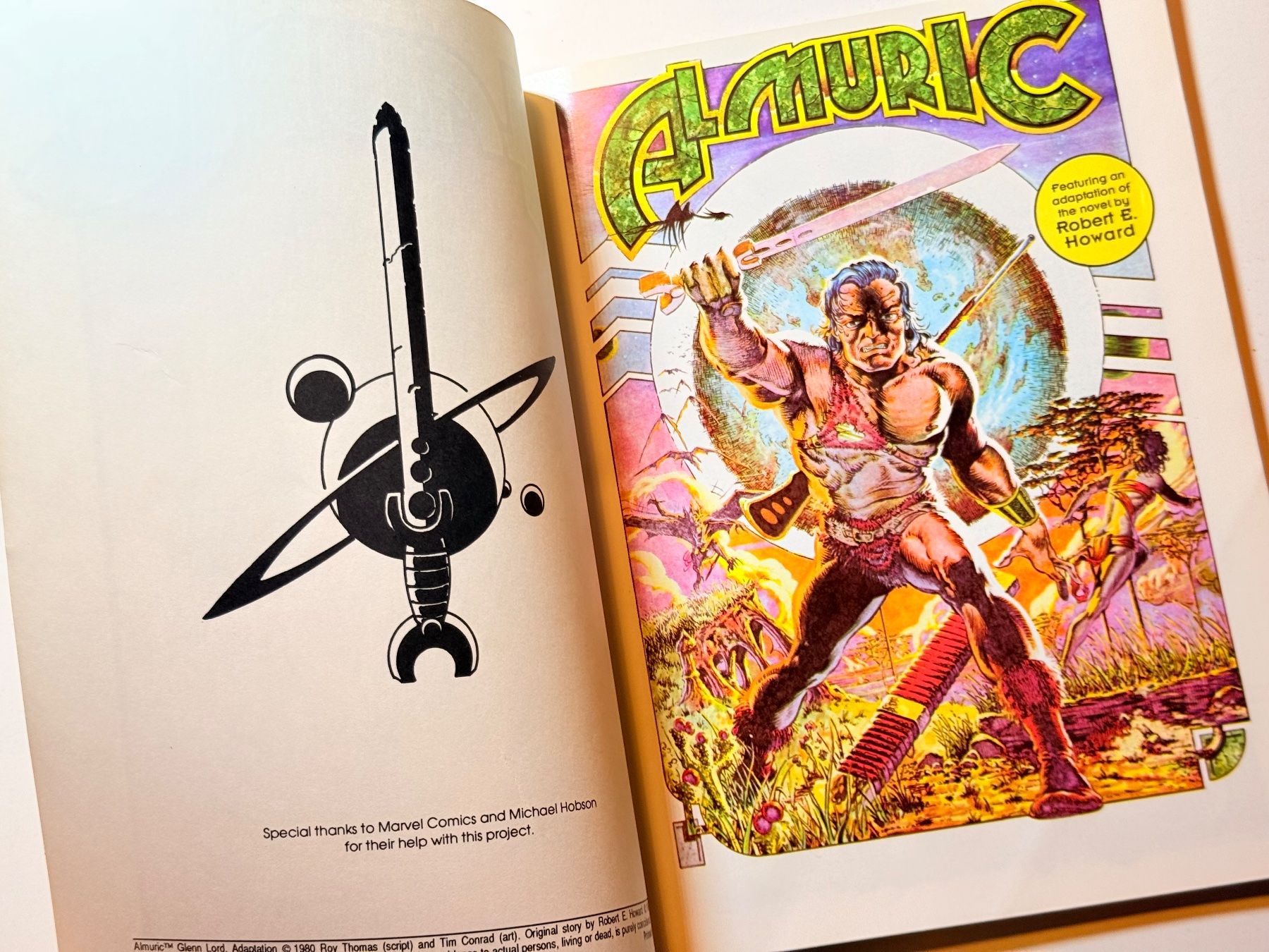 Fumetti: Almuric Comic von Roy Thomas und Tim Conrad, Top Zustand – Usato da Zuerich venduto da SonderArt-Wertgut 2