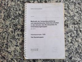 Methodik der Verbandsausbildung, Teil Genietruppen