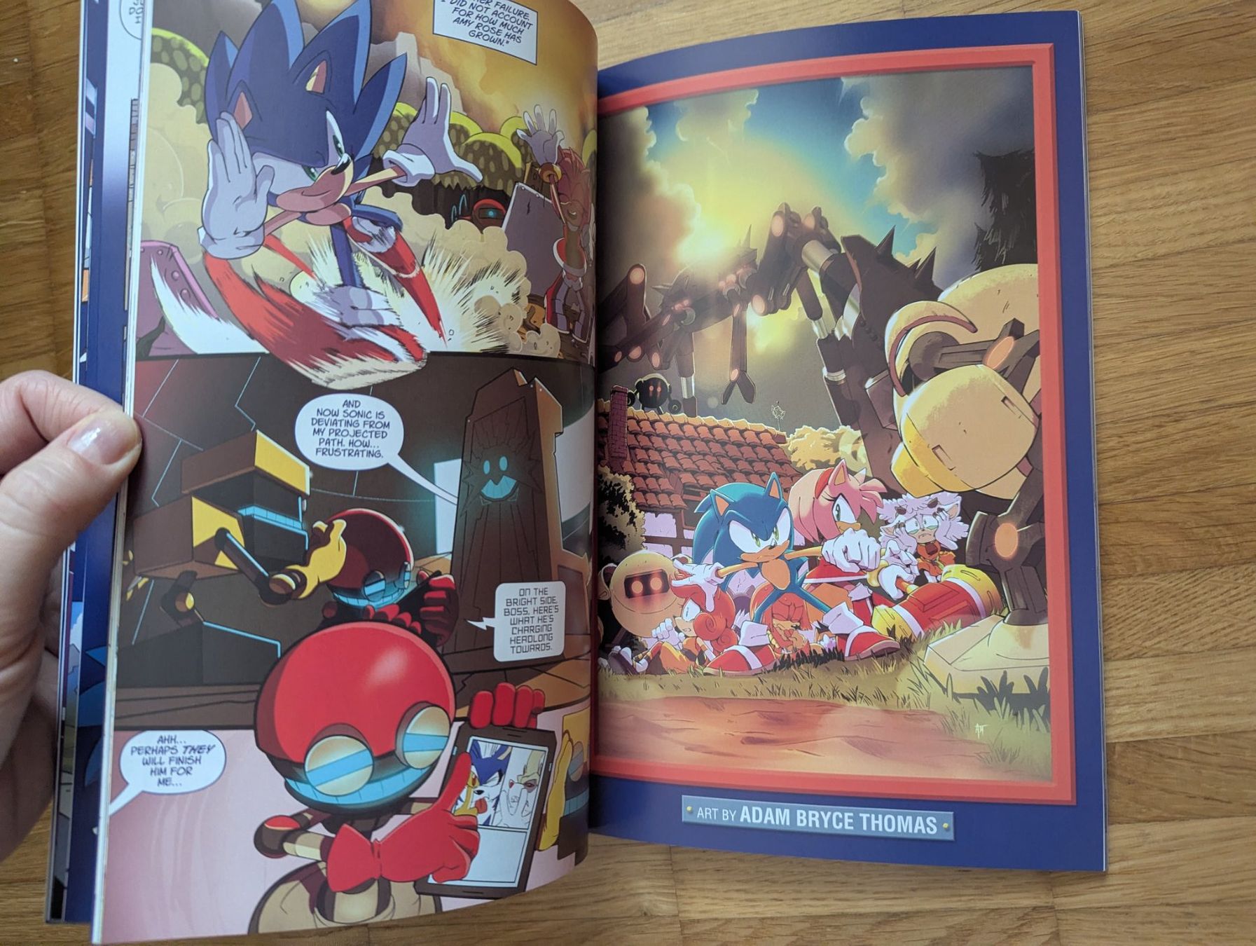 Comics: Sonic The Hedgehog Comic - Ausgabe 1-4, Englisch – Gebraucht aus JONA von gin_yl55 4