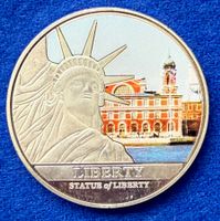 **Gedenkmünze Freiheitsstatue USA Symbole der Freiheit Top**