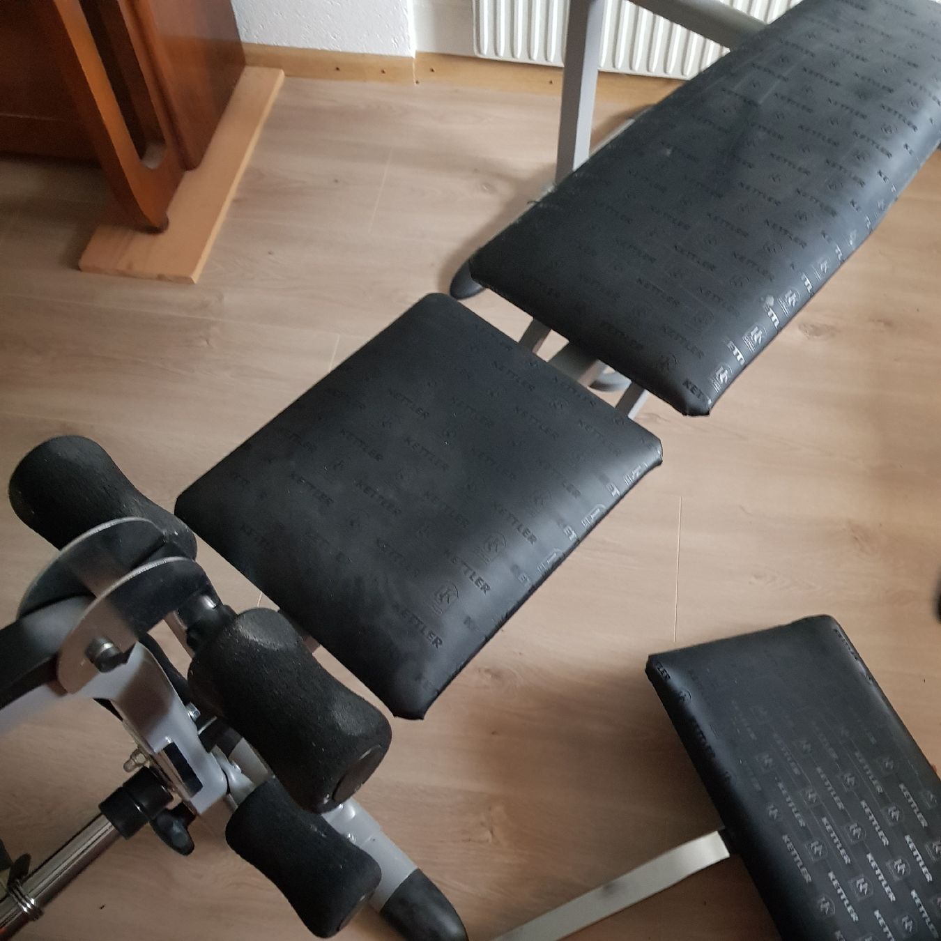 Kettler Manubri & Pesi: banc musculation kettler avec poids – Usato da Court venduto da Lechotg 6