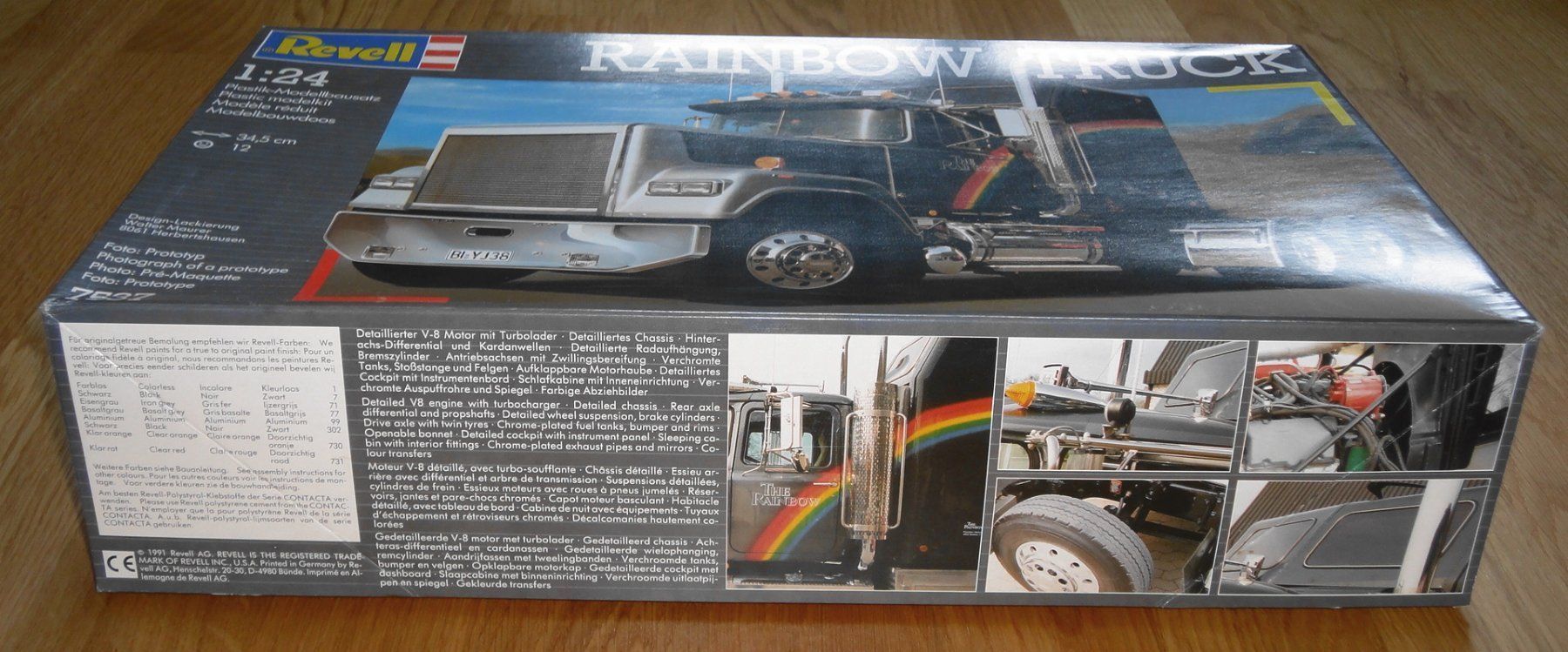 Revell Kit di modellismo & Modellini statici: Revell Rainbow Truck 1:24 – Usato da Frümsen venduto da Malibu69 6