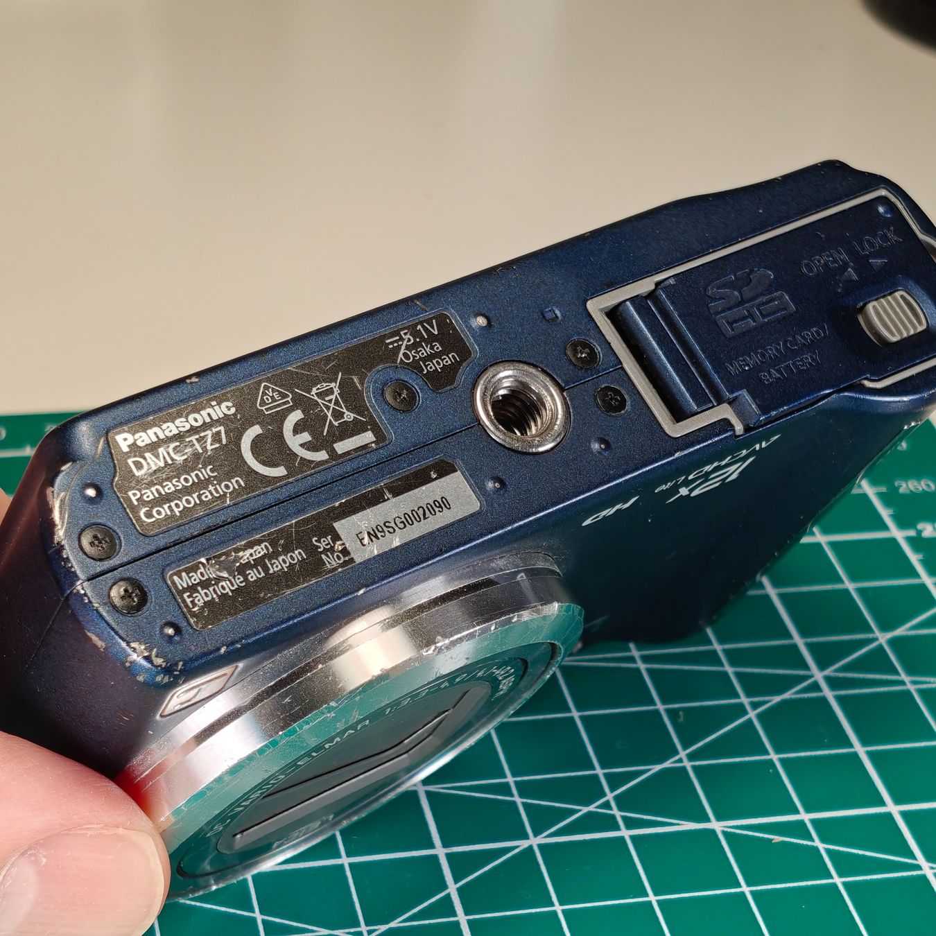 Panasonic Kamera: Defekt: Panasonic Lumix DMC-TZ7 – Gebraucht aus Thörishaus von vintagger 3
