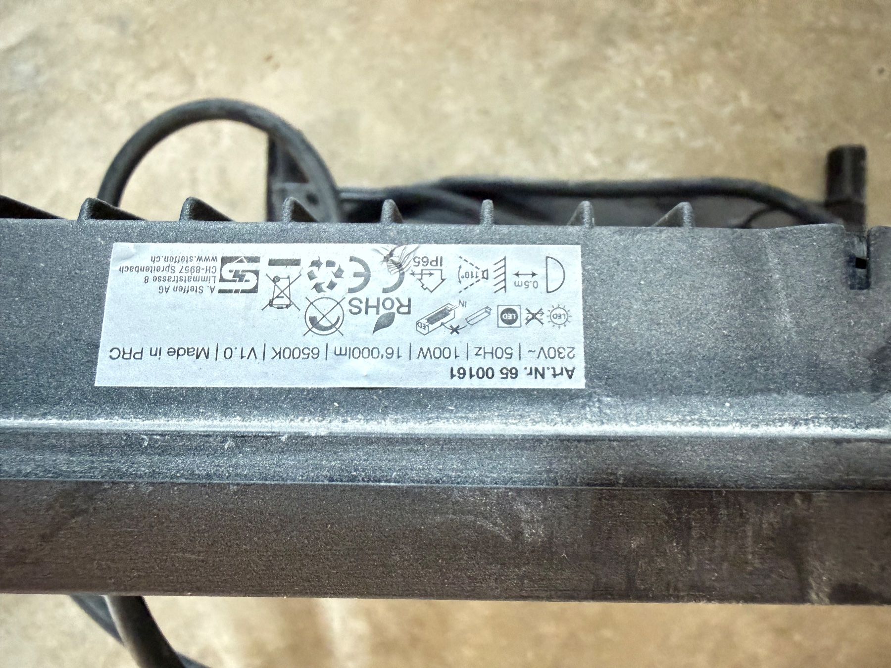 Lampade: Baustrahler LED 100W 16000lm IP65 – Usato da Zollikofen venduto da Level_911 2