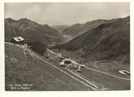 ALP GRÜM Blick ins Puschlav - Bahn-Linie