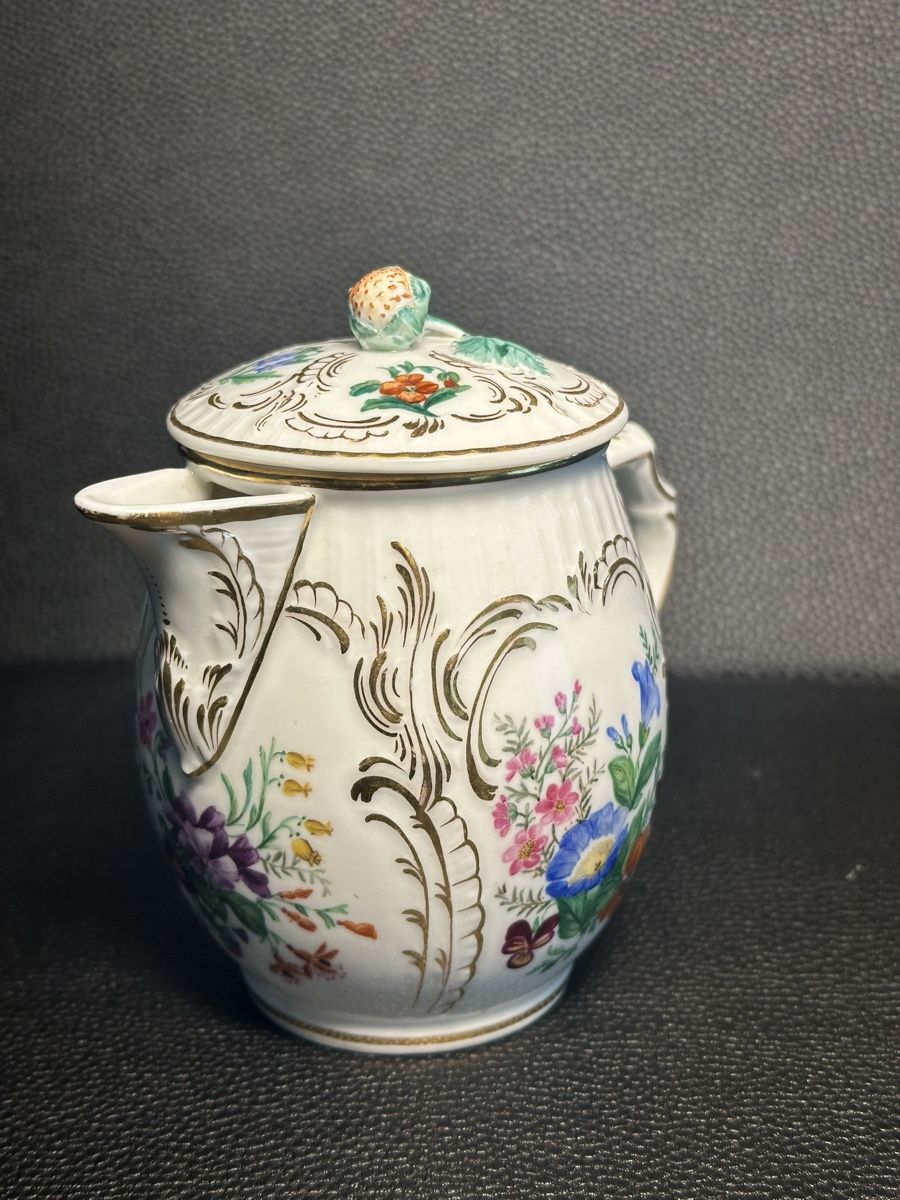 KPM Teekannen: Milchkännchen mit Dekor, KPM, Berlin, um 1840 – Gebraucht aus Luzern von Fabian_Ni 2