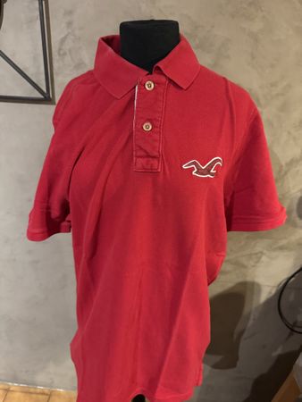 Polo Hollister rouge, taille XL Kilyan