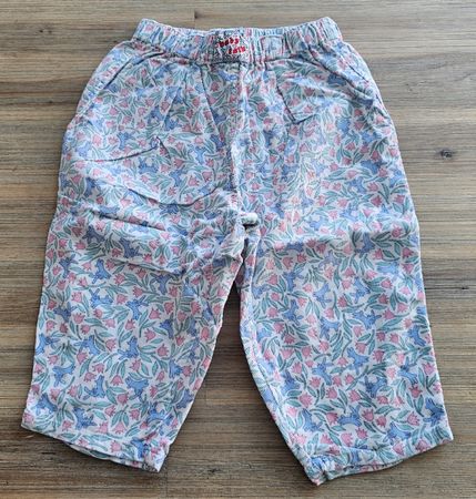 Dünne Stoffhose gemustert Grösse 80 Globus