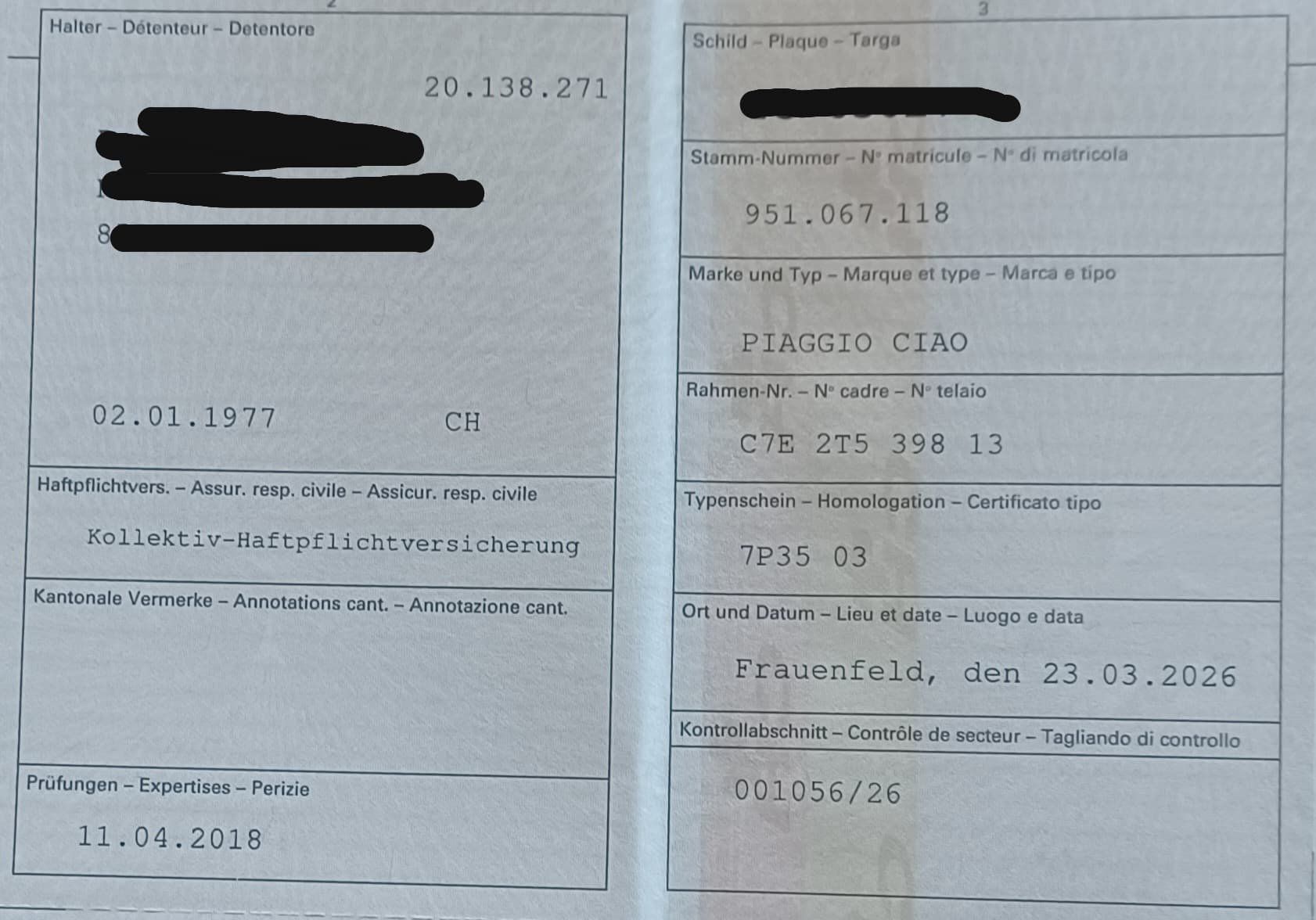 Piaggio Ciclomotori: Mofa Piaccio – Usato da Niedermuhlern venduto da pinkninja 4