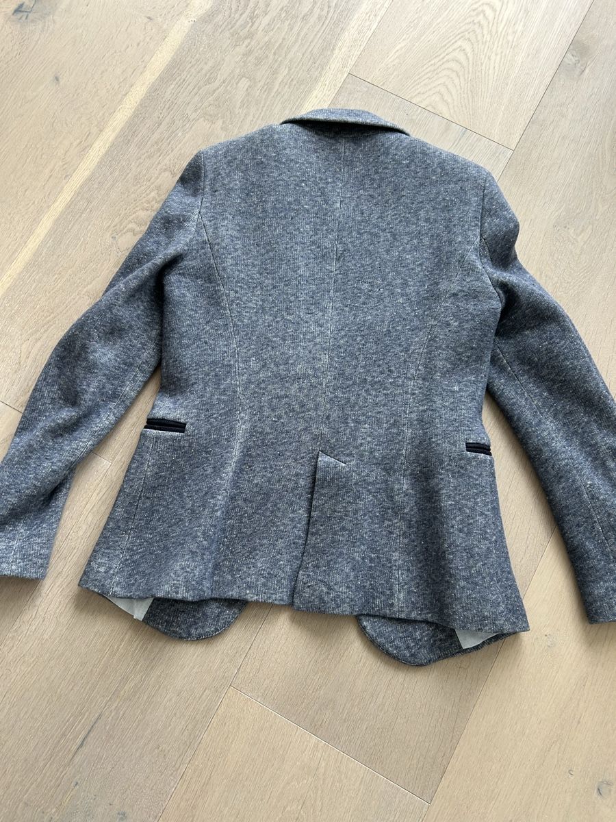 Zara Jacken: Zara Blazer Gr. S grau blau – Gebraucht aus Zug von Gibbi80 2