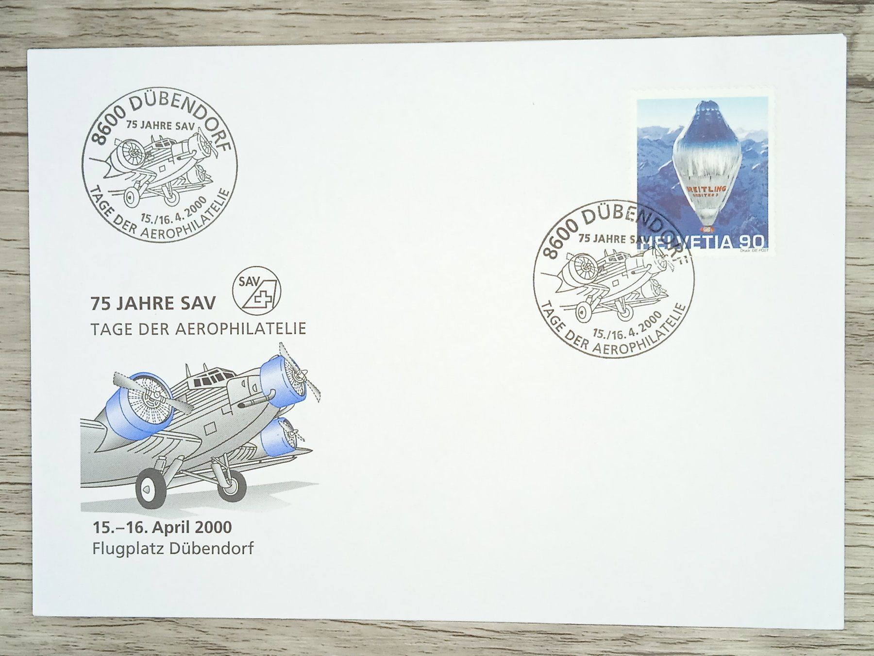 Tutti i francobolli: TR17 Enveloppe + Timbre Suisse 2000 – Usato da Cousset venduto da Patrick_Collections