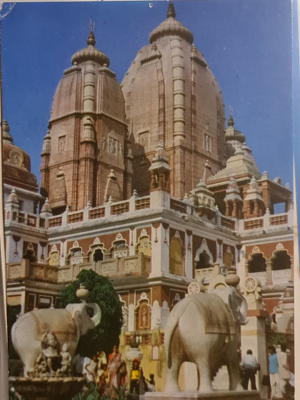 Cartoline postali: Alte Ansichtskarte Indien Tempel Elefanten – Usato da Dintikon venduto da Vexi