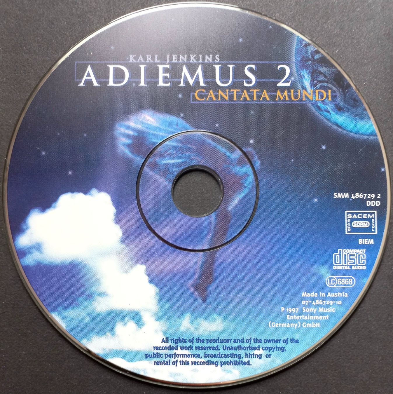 CDs: CD - Adiemus 2 – Gebraucht aus Niederuzwil von lubimaja