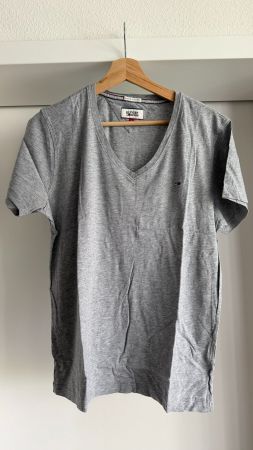 Hilfiger Denim T-Shirt V-Ausschnitt Gr. L