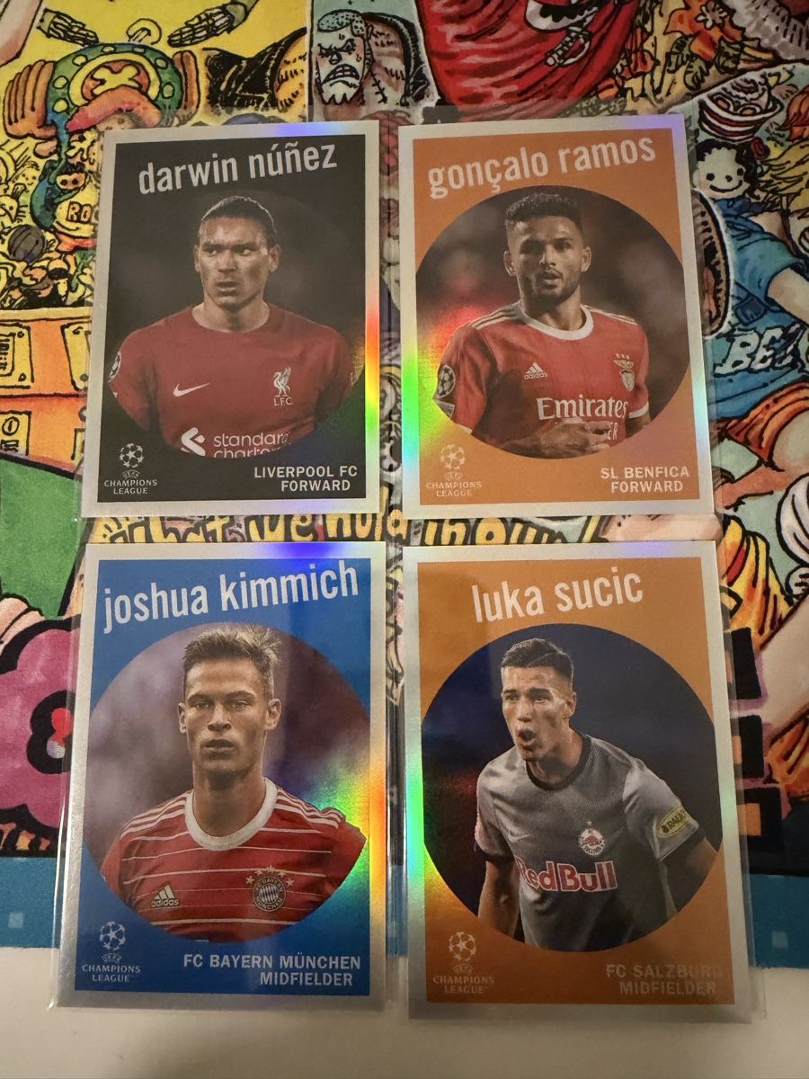 Topps Carte collezionabili: Topps chrome insert x4 – Usato da S. Antonino venduto da Mc2495