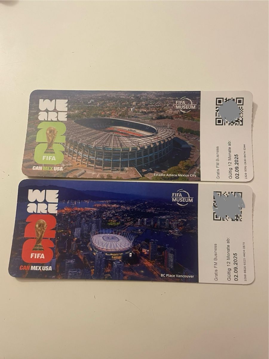 Bons: 2 Tickets für Fifamuseeum – Neuf (Voir description) à Dietikon par T.S.8002