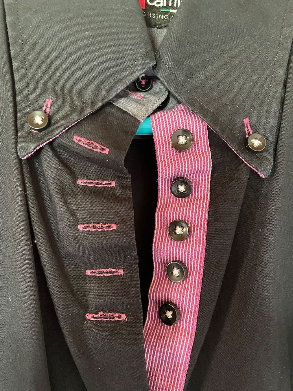 Blusen: Damenbluse 7 Camicie, scharz, Gr. S – Gebraucht aus Auenstein von sumsum-bn 2