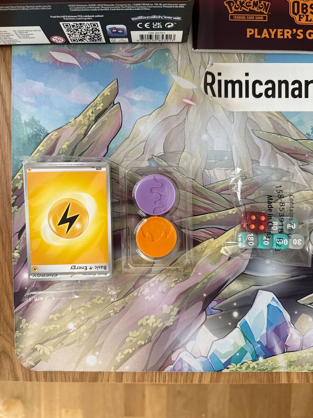 Pokémon Carte collezionabili: Obsidian Flames ETB Elite Trainer Box EN geöffnet – Nuovo (secondo la descrizione) da Niederweningen venduto da rimicanardo 1