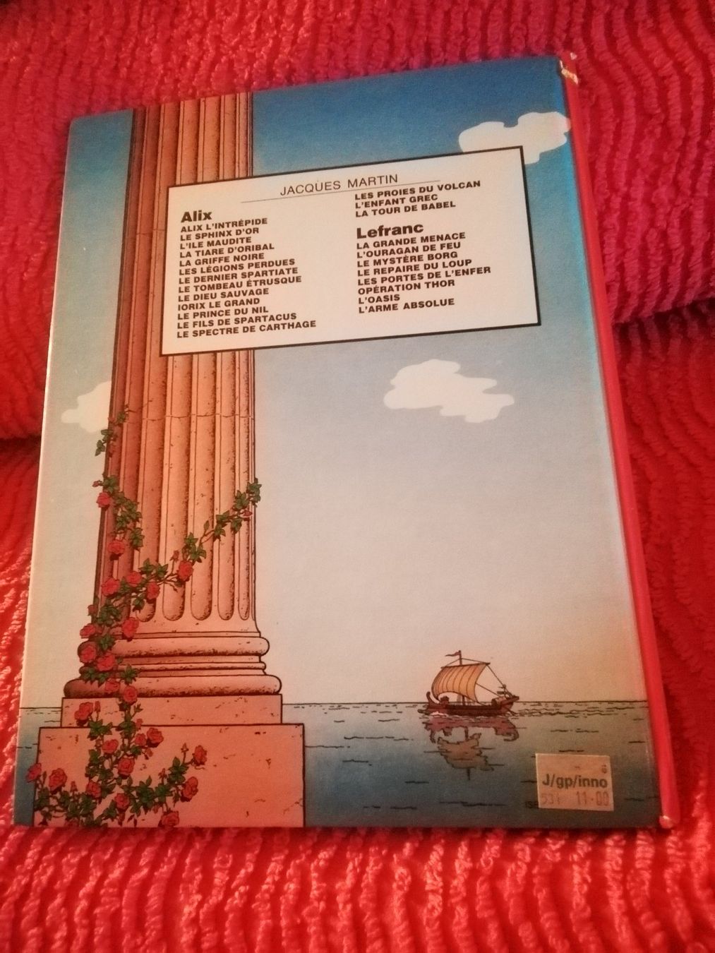 Fumetti: Alix - La Tiare d'Oribal Ed. 1982 – Usato da Commugny venduto da Juliemimi 1