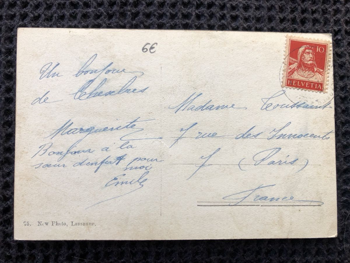 Cartoline postali: Ansichtskarte Chexbres – Usato da Näfels venduto da fritzjk 1