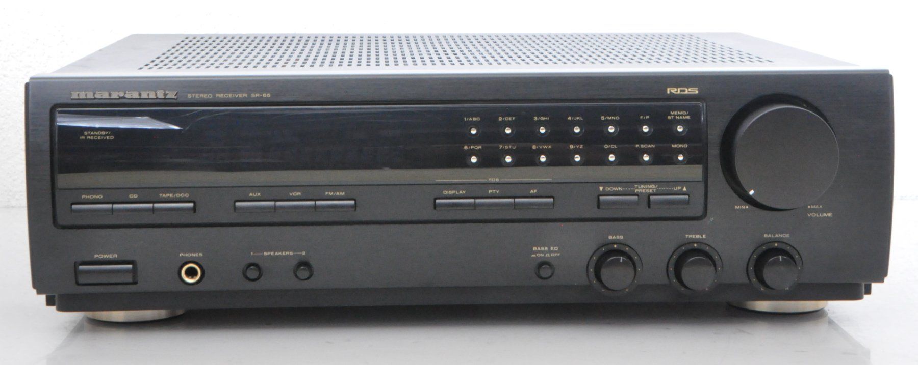 Marantz Ricevitori: Marantz SR-65 Stereo RDS Receiver-Verstärker.. – Usato da Oberglatt ZH venduto da Kumar2