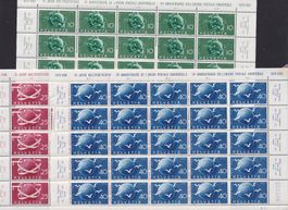1949, Nr.294-296 Bogen (Weltpost) +Pf. postfrisch **. 160.-