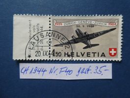 CH 1944 Nr. F40 gestempelt
