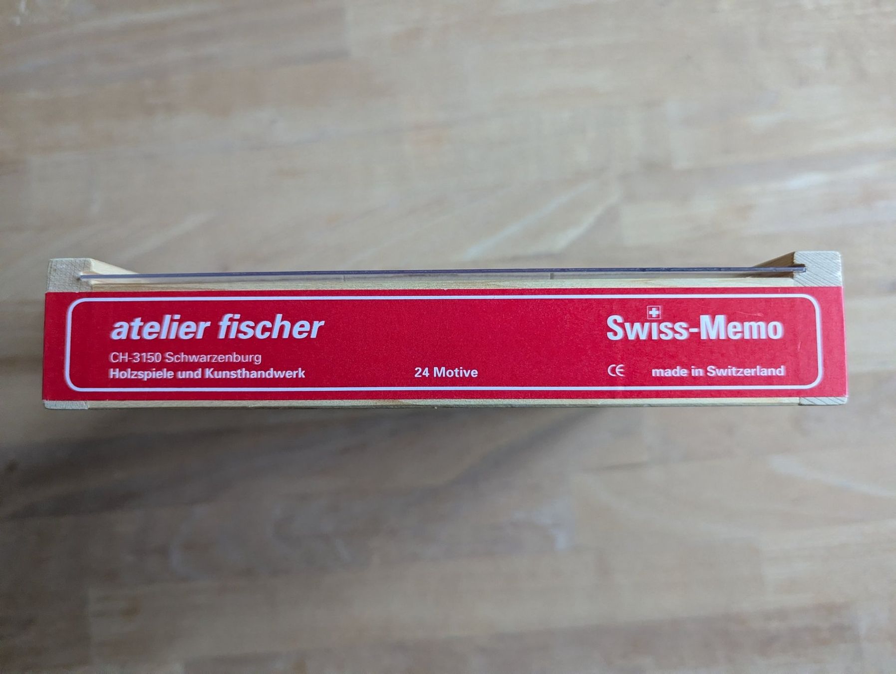 Giochi: Wunderschönes Schweizer Holz Memory von Atelier Fischer – Usato da Basel venduto da Shaby0 2