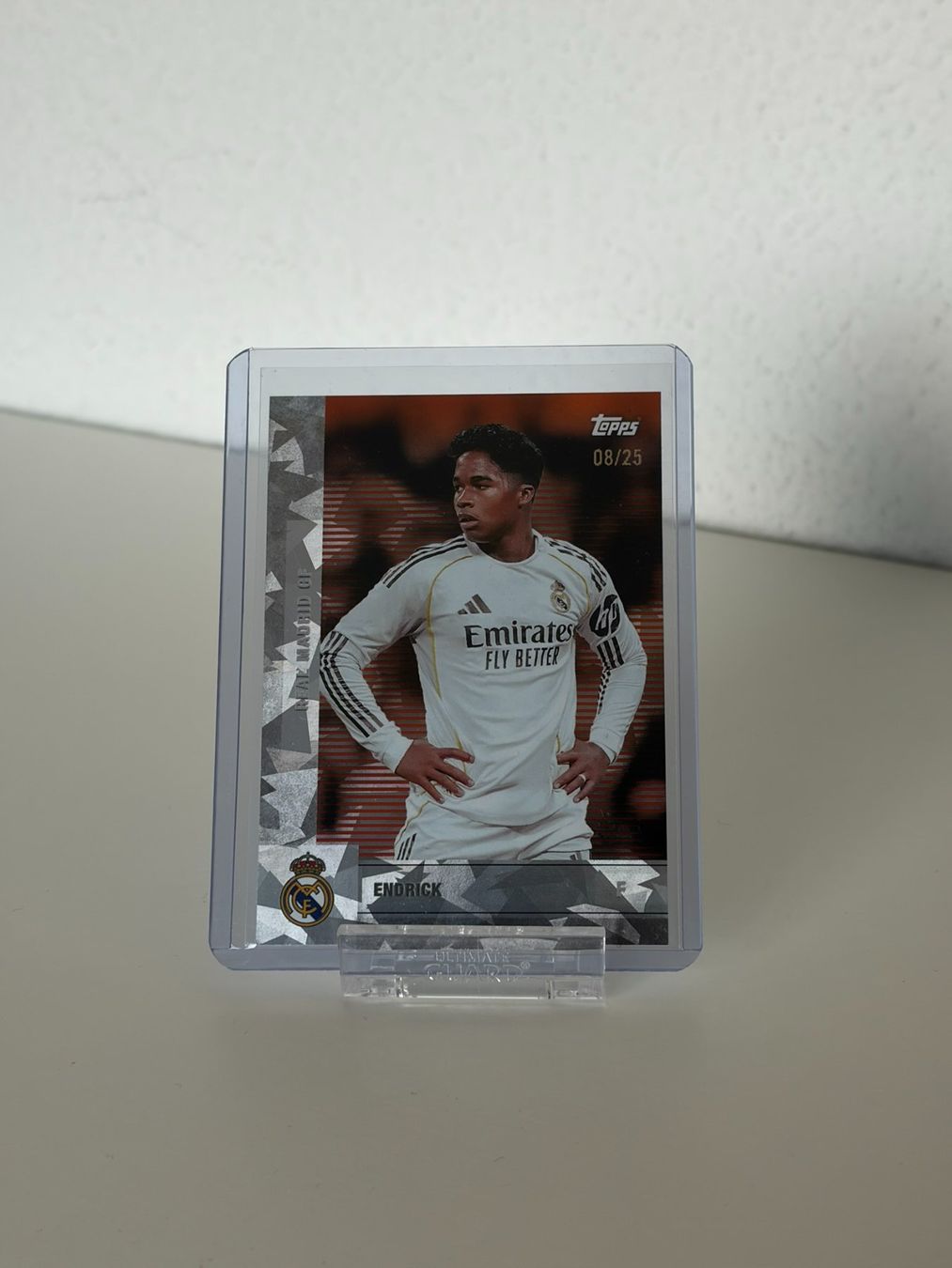 Topps Sammelbilder & Trading cards: Endrick /25 Topps Real Madrid Team Set 25/26 – Neu (gemäss Beschreibung) aus Rebstein von Joshua2303