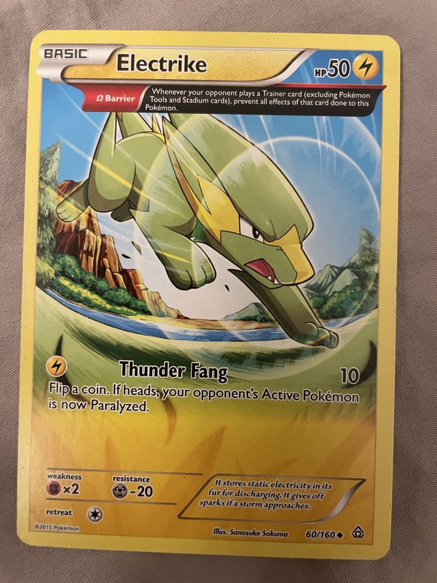 Pokémon Sammelbilder & Trading cards: Electrike – Gebraucht aus Hergiswil NW von rob_bmm8