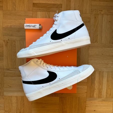 NIKE BLAZER MID 77 VNTG, retro, white/black, new US11 / EU45