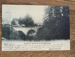 Alte PK / Winterthur - Brücke an der Schützenstrasse - 1905