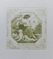 Exlibris Alfred Soder - Original Radierung 1915