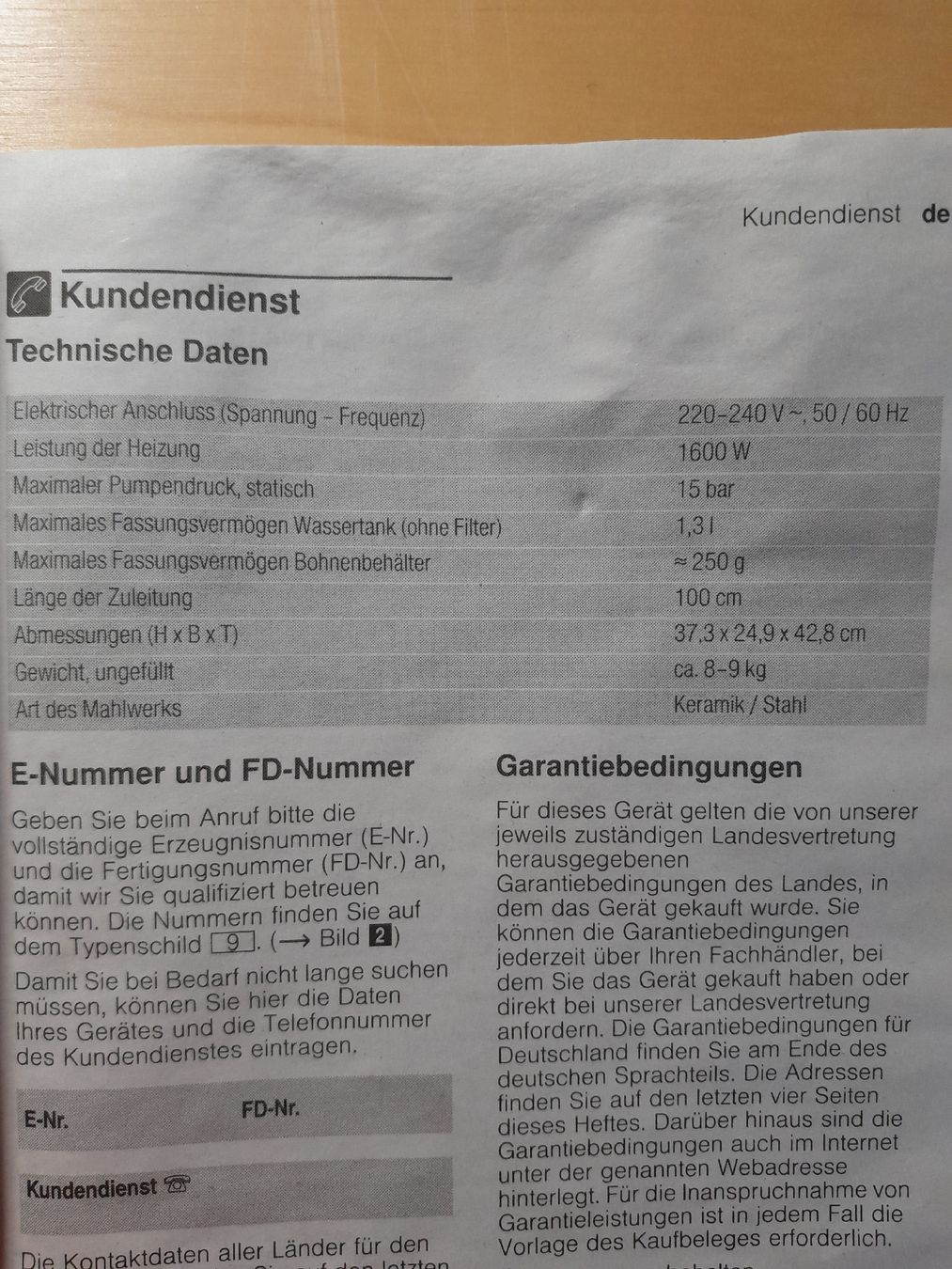 Siemens Kaffeemaschinen & Espressomaschinen: Siemens EQ300 Kaffeemaschine  – Gebraucht aus Benken SG von Paul072 7