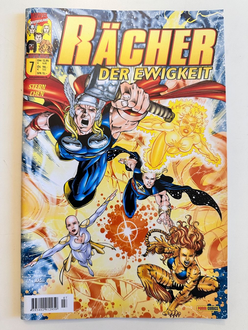 Fumetti: RÄCHER DER EWIGKEIT 7 - MARVEL EXTRA - MARVEL DEUTSCHLAND – Usato da Münsingen venduto da Ganjam