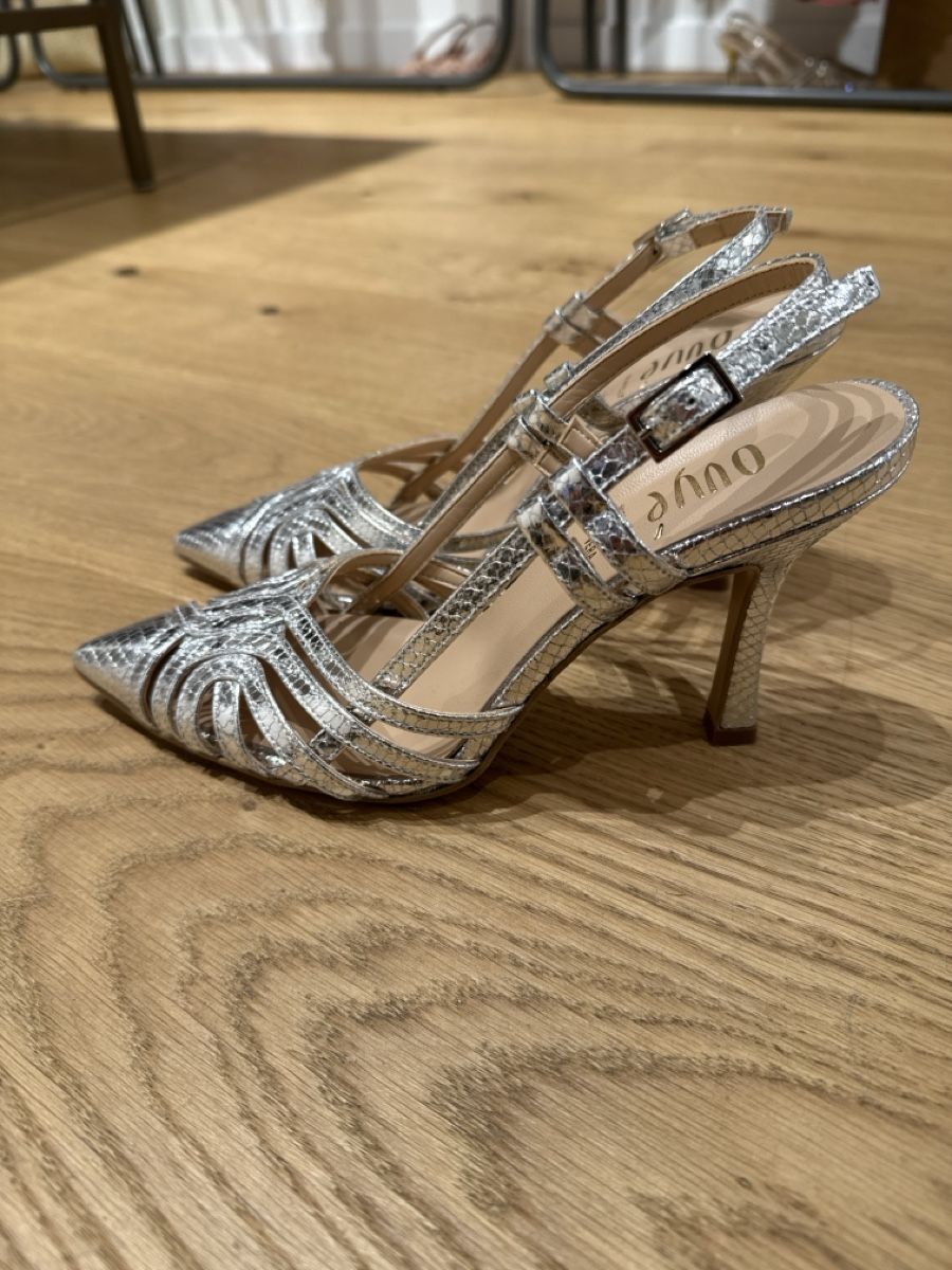 Scarpe da donna: Ovyè Silver Slingback Pumps – Nuovo (secondo la descrizione) da Zürich venduto da alessandra97_ 1