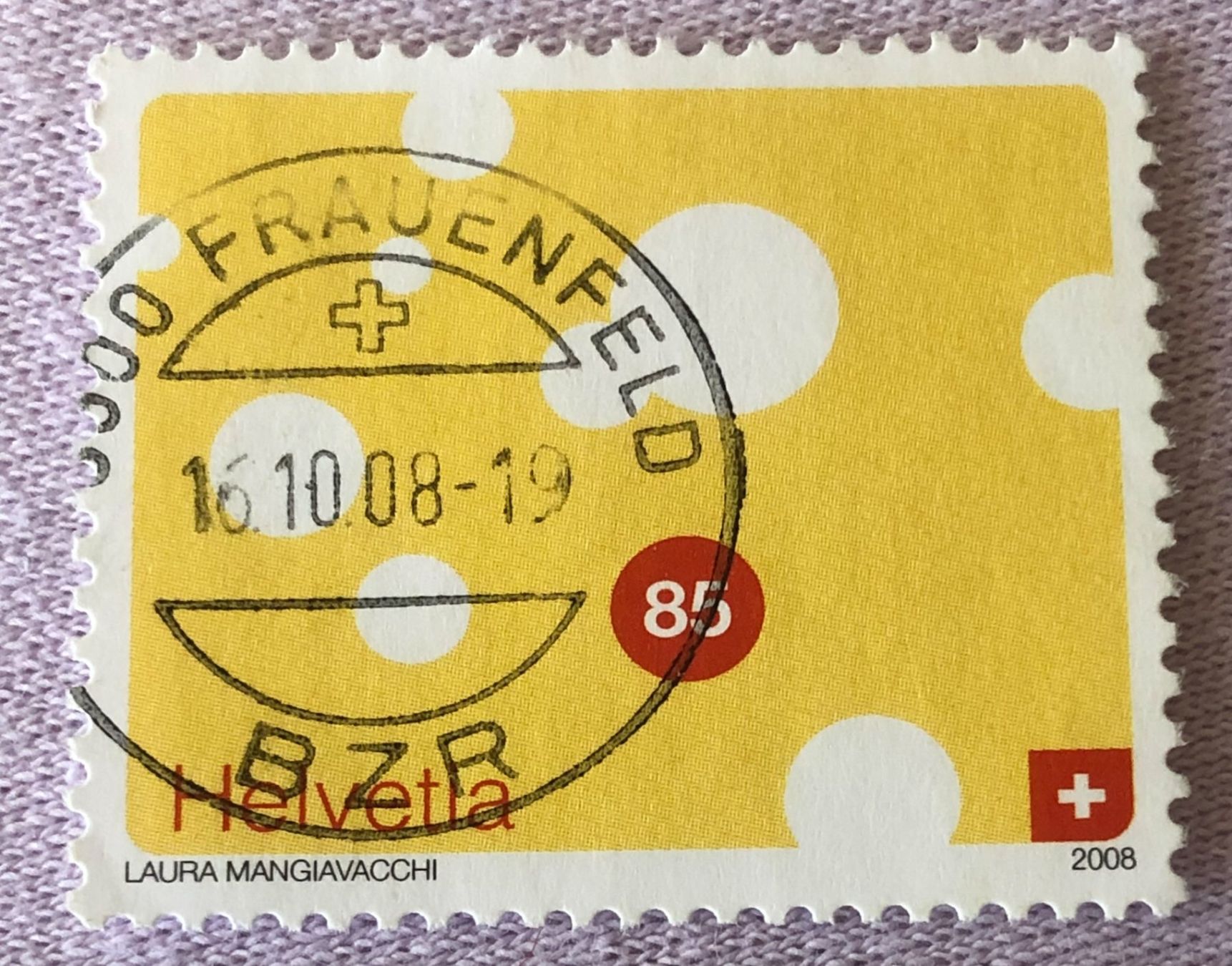 Tutti i francobolli: Nr.1284 Käse GESTEMPELT – Usato da Aarau venduto da Billa007