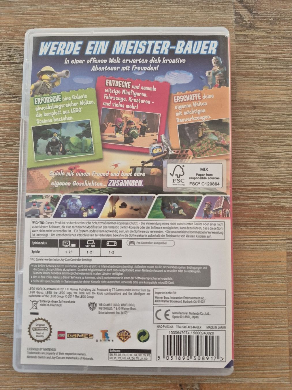 Giochi: Nintendo Switch Spiel Lego Worlds – Usato da Gerlafingen venduto da nila44 1