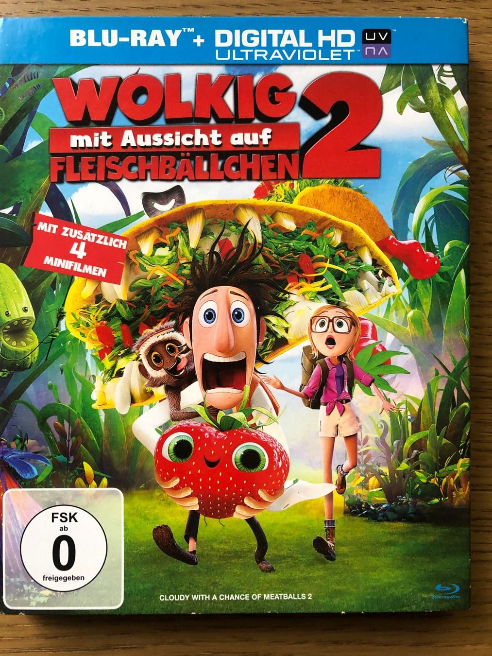 Tutti i DVDs: Wolkig mit Aussicht auf Fleischbällchen 2 – Usato da Seewen SO venduto da DVD-Movie-Fan