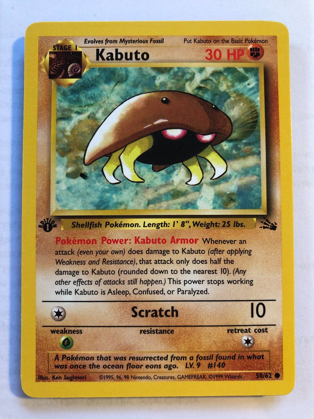 Sammelbilder & Trading cards: Kabuto 1st Fossil - MINT - ab 1.- – Gebraucht aus Giubiasco von dan_pr8b