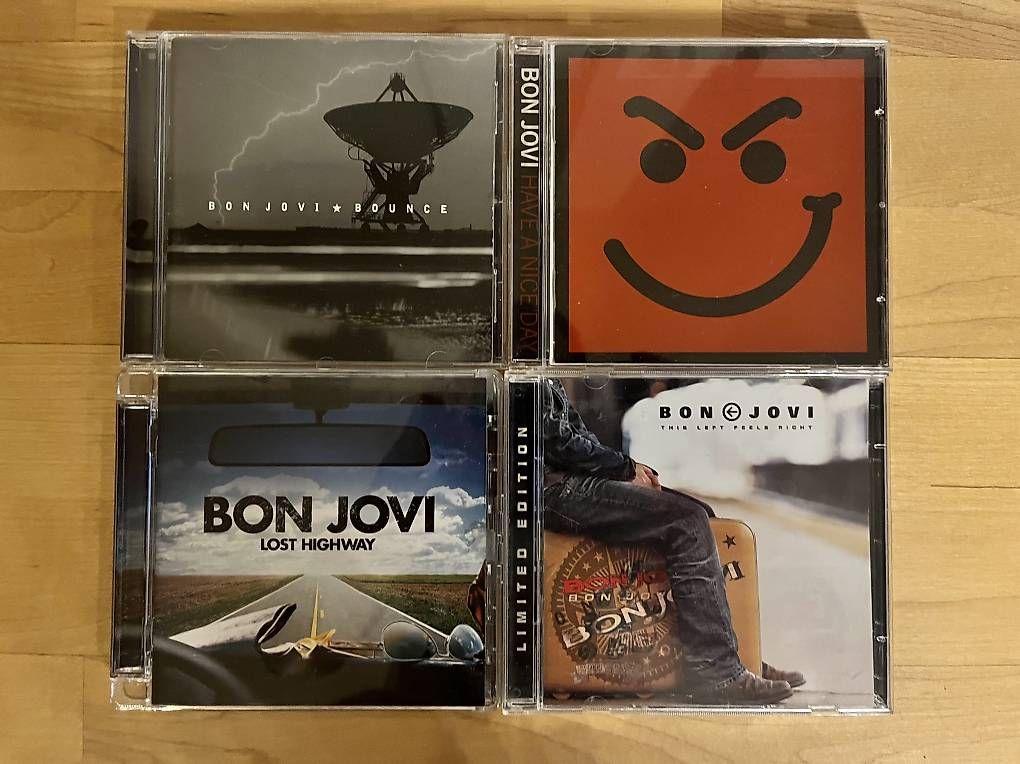 CD: 4 CD **BON JOVI** – Usato da Oberwil-Lieli venduto da Space92
