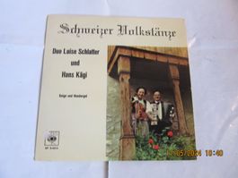 Vinyl-Single Schweizer Volksklänge